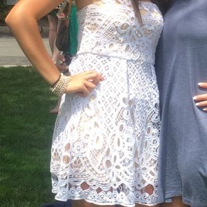 Francesca's Mini White Dress